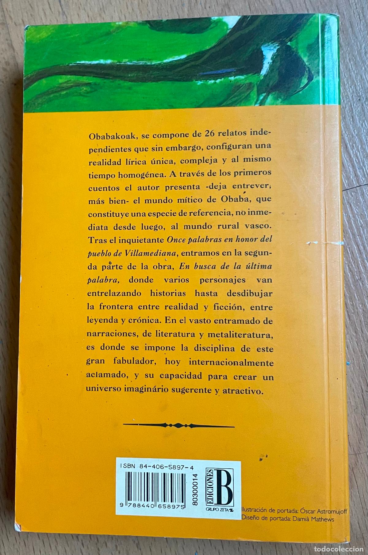 Libros de segunda mano: OBABAKOAK, Bernardo Atxaga - Foto 2