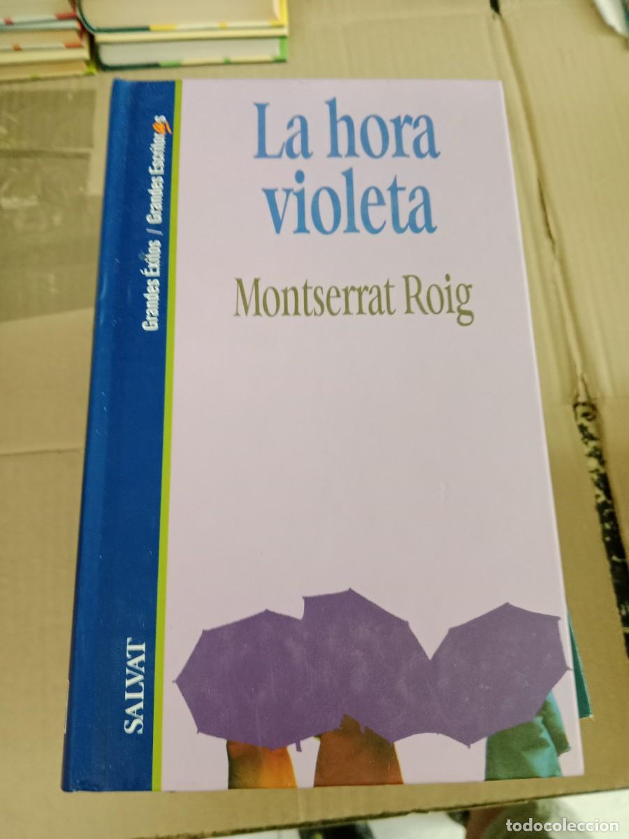 Libros de segunda mano: CU-03 LIBRO LA HORA VIOLETA MONTSERRAT ROIG - Foto 1