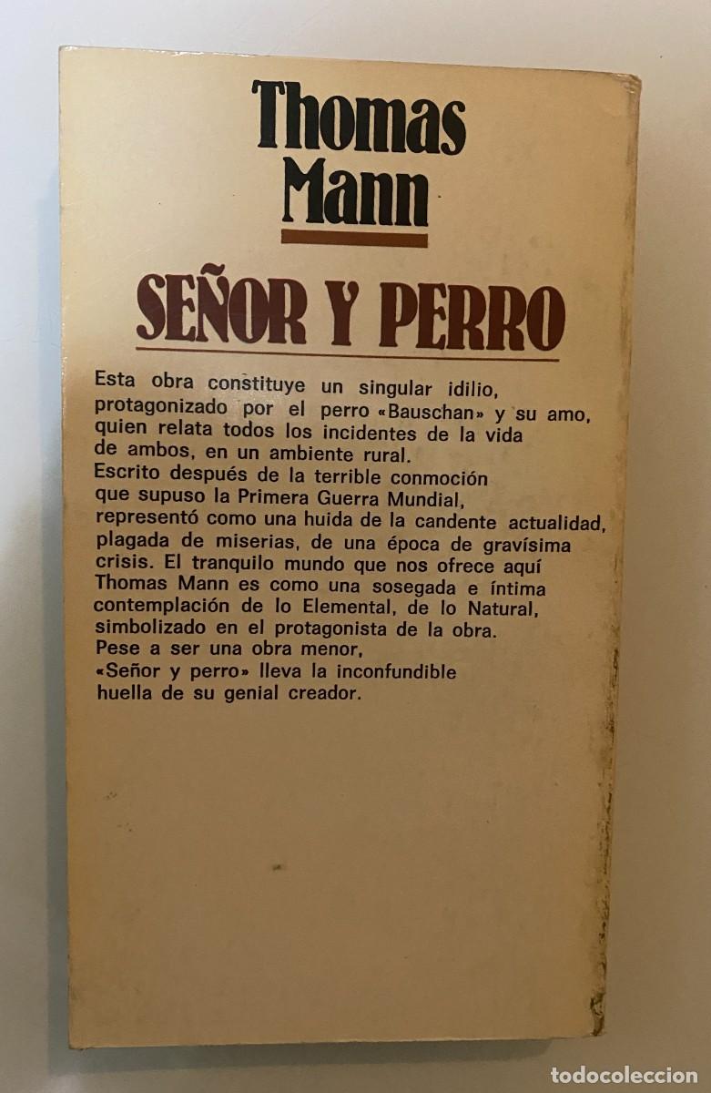 Libros de segunda mano: Se&ntilde;or y perro - MANN, Thomas - Foto 2