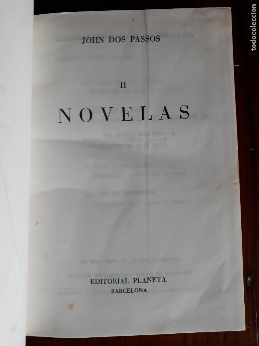 Libros de segunda mano: NOVELAS .-JOHN DOS PASSOS, PLANETA. - Foto 6