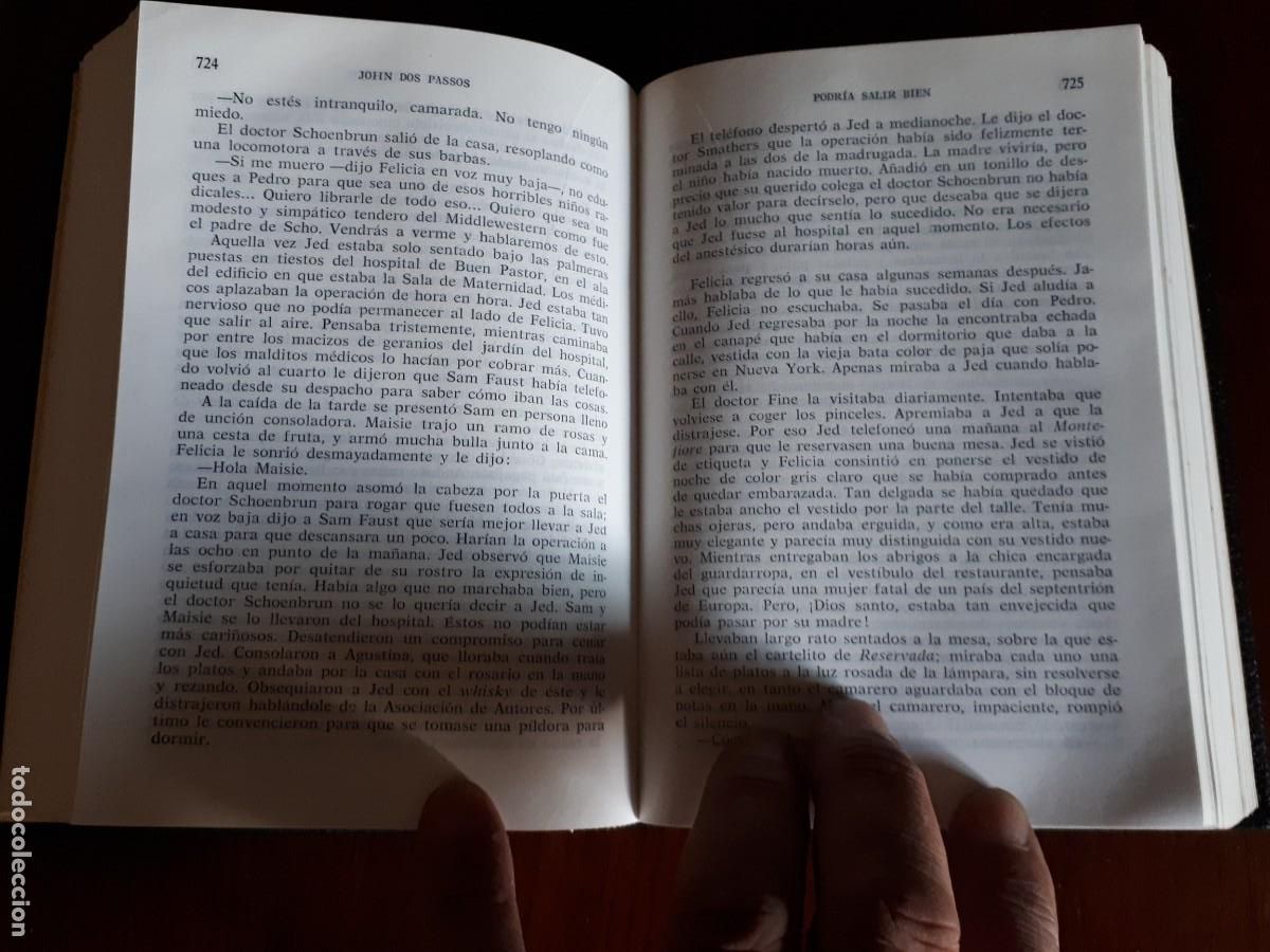Libros de segunda mano: NOVELAS .-JOHN DOS PASSOS, PLANETA. - Foto 8