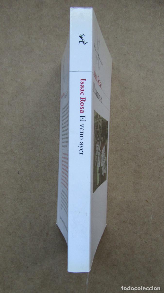 Libros de segunda mano: El vano ayer Rosa, Isaac - Foto 3