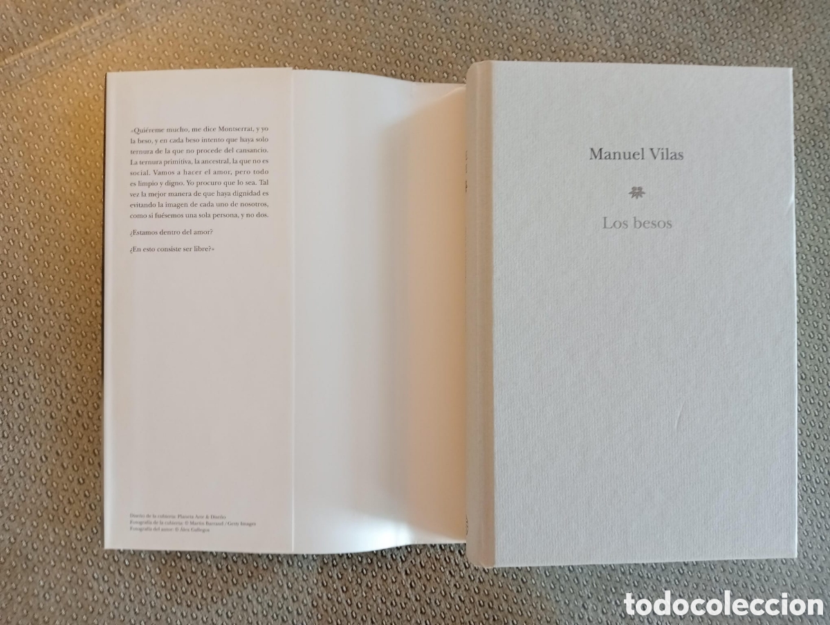 Libros de segunda mano: LOS BESOS / MANUEL VILAS - Foto 2