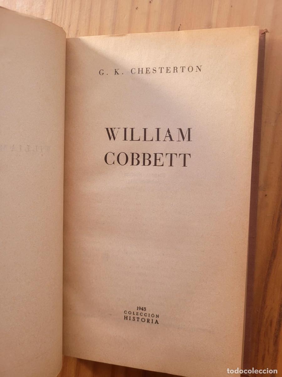 Libros de segunda mano: William Cobbett - G. K. Chesterton - Foto 2