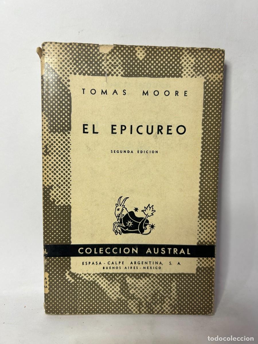 Libros de segunda mano: TOMAS MOORE - EL EPICUREO - 1951 - Foto 1