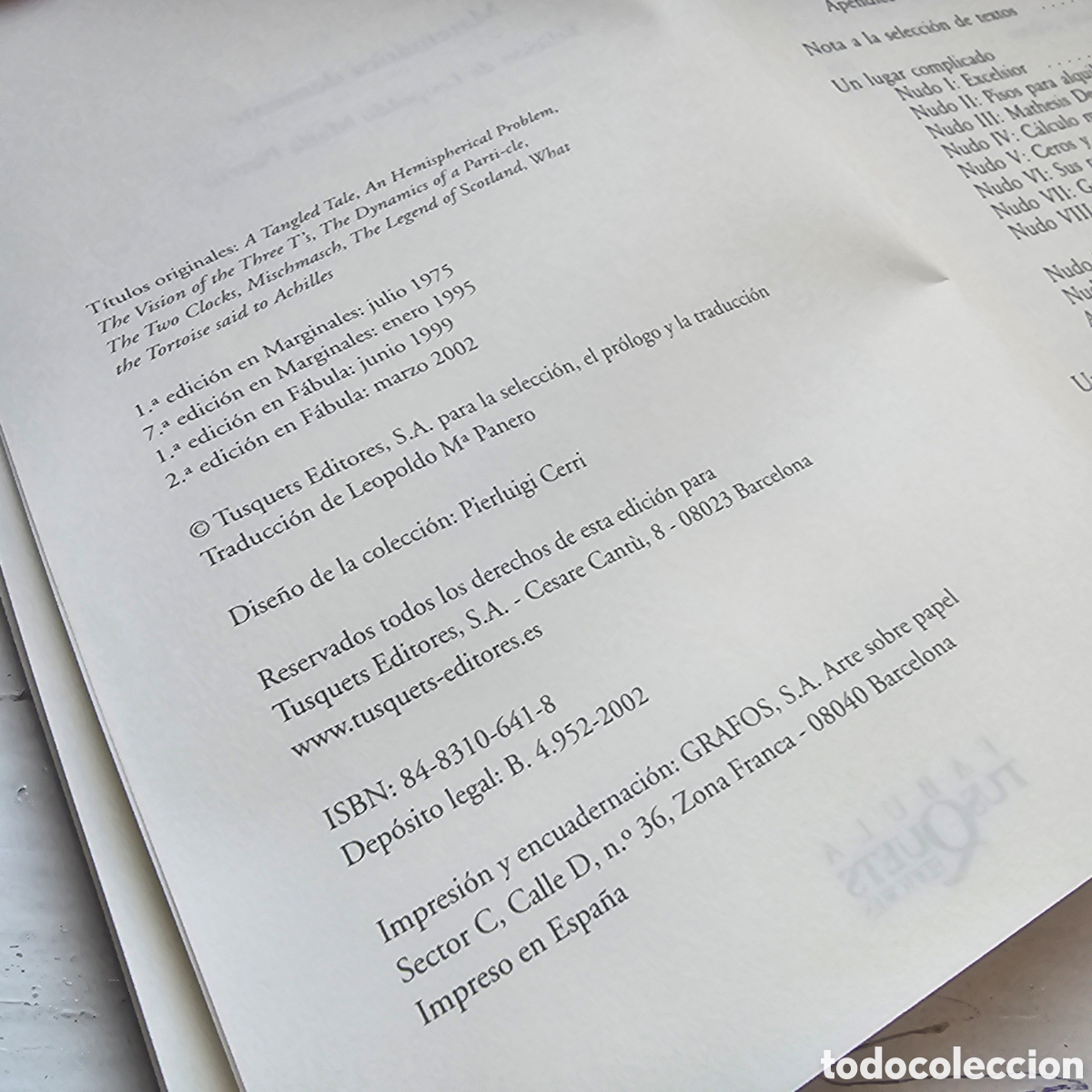 Libros de segunda mano: Matem&aacute;tica demente - Lewis Carroll - Foto 2