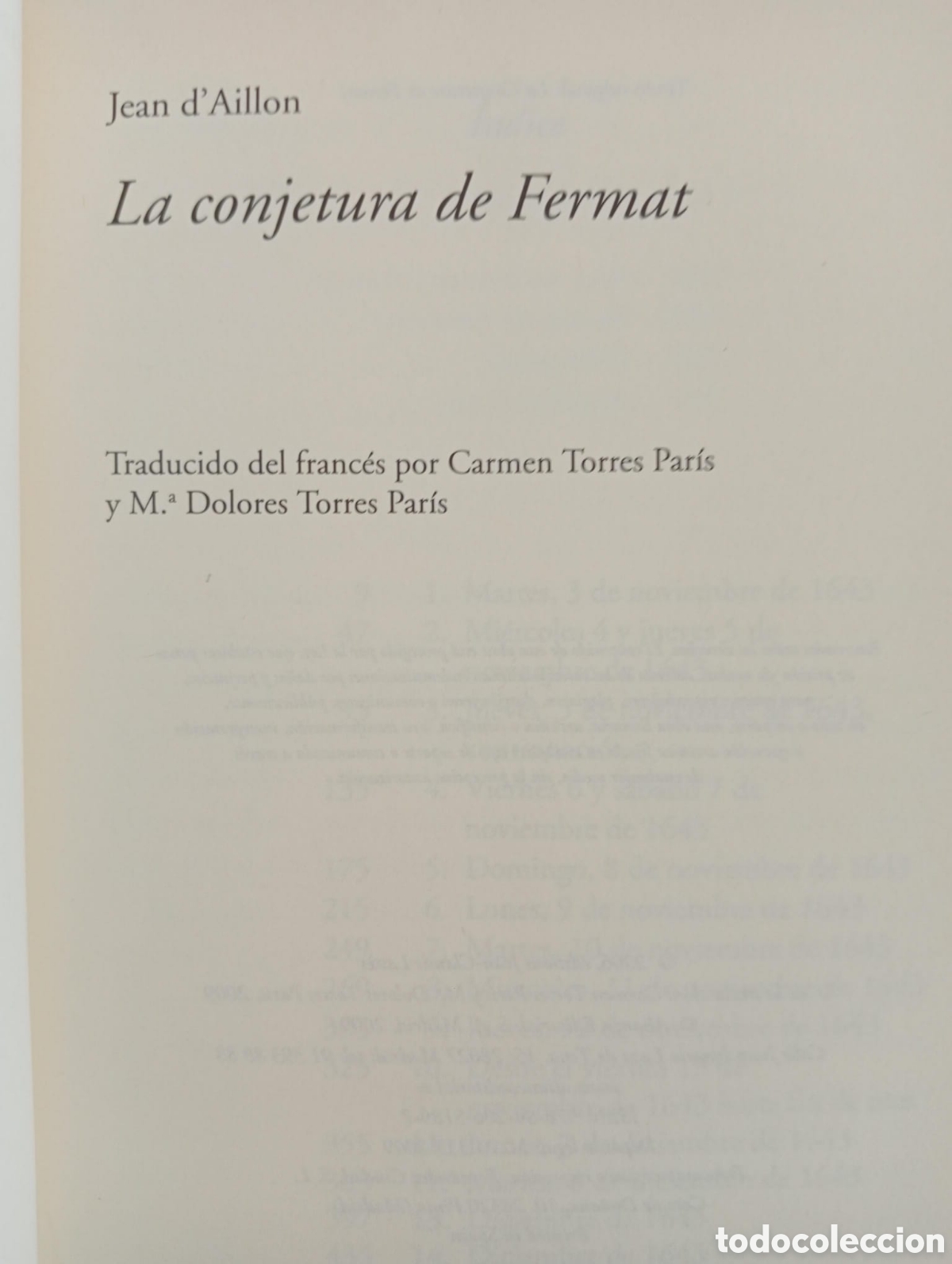 Libros de segunda mano: La conjetura de Fermat / Jean dAillon - Foto 2