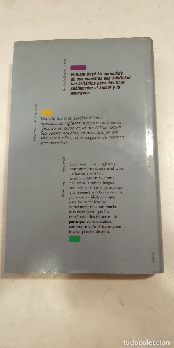 Libros de segunda mano: Barras y estrellas William Boyd - Foto 2