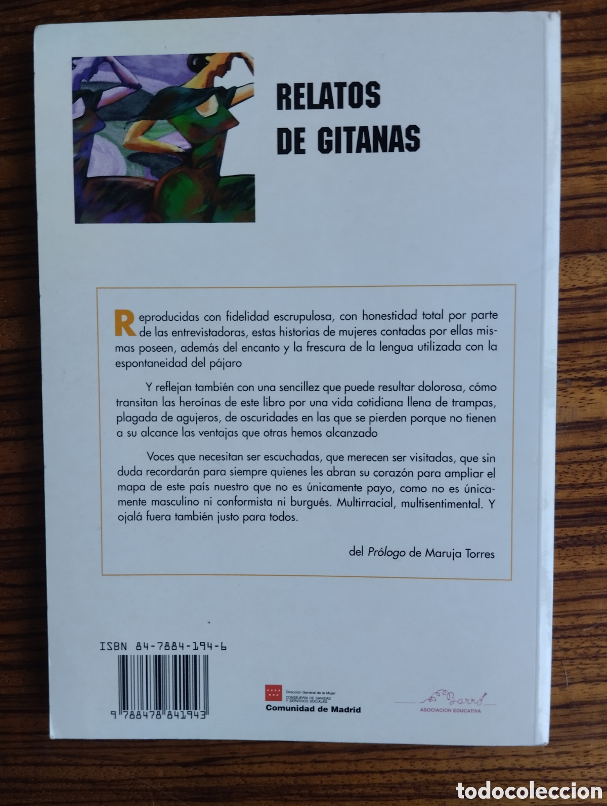 Libros de segunda mano: Relatos de gitanas, Asociaci&oacute;n Barr&oacute; - Foto 2