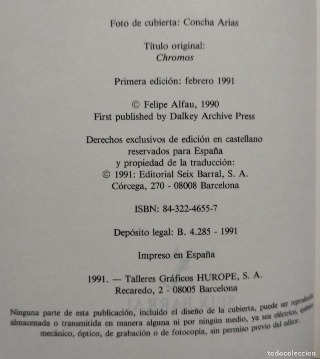 Libros de segunda mano: CROMOS / FELIPE ALFAU. - Foto 6
