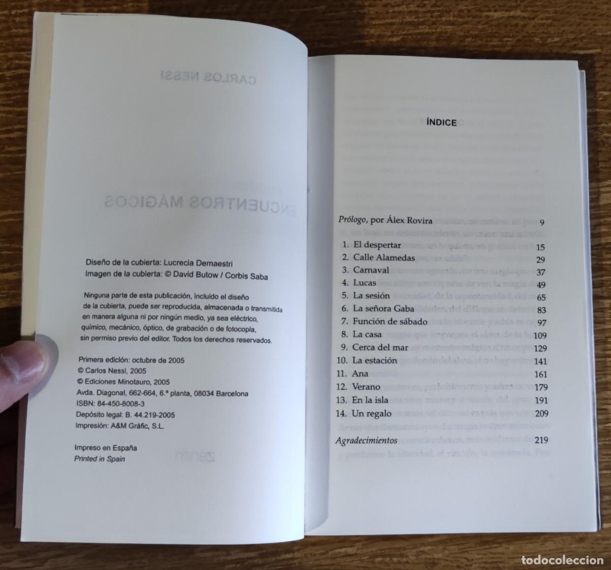 Libros de segunda mano: Libro - Encuentros m&aacute;gicos (2005) Carlos Nessi - Foto 2