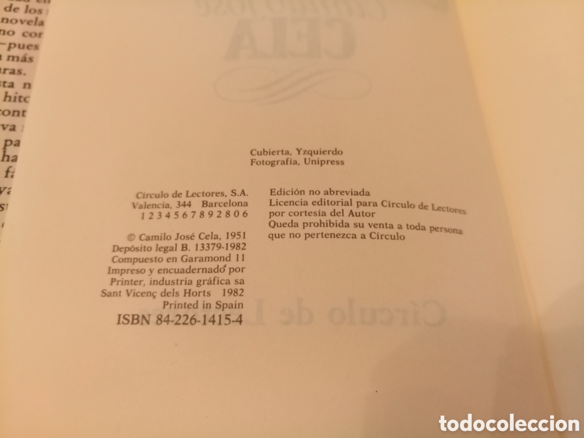 Libros de segunda mano: Antiguo libro LA COLMENA de Camilo Jos&eacute; Cela - Foto 4