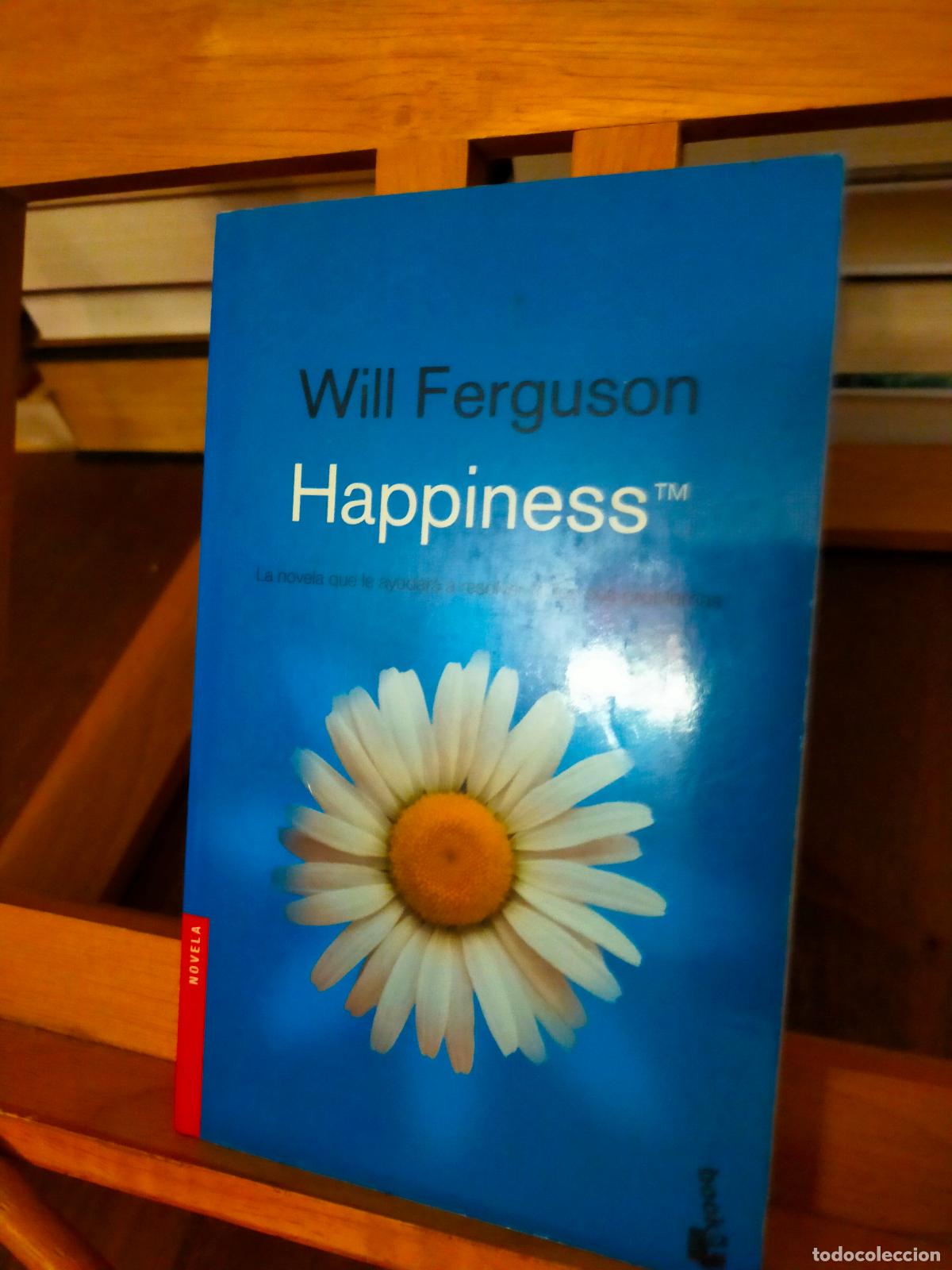 Libros de segunda mano: HAPPINESS. WILL FERGUSON. BOOKET - Foto 1