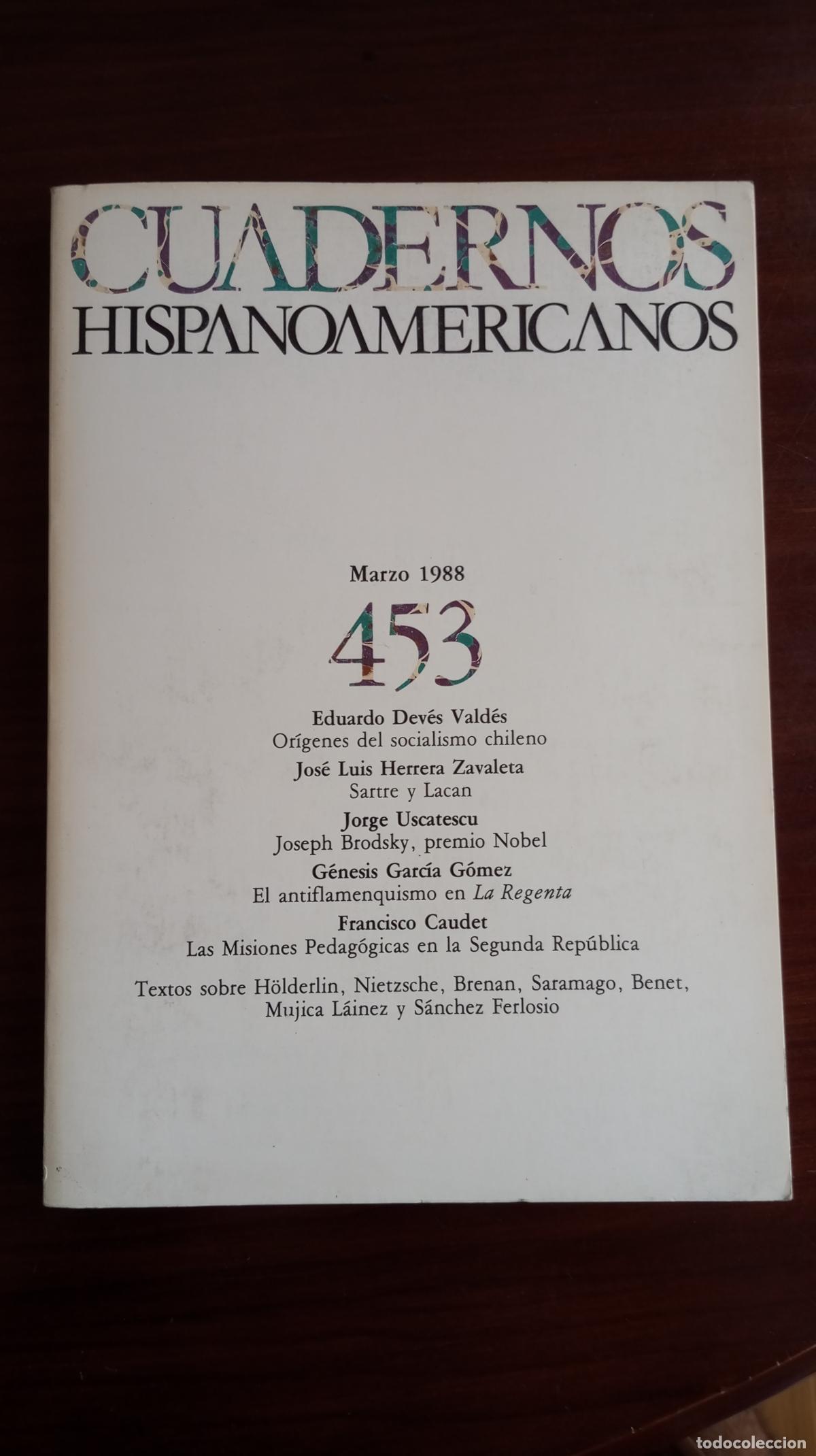 Libros de segunda mano: CUADERNOS HISPANOAMERICANOS - Foto 1