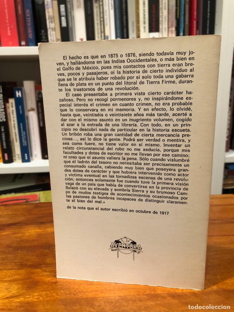 Libros de segunda mano: Nostromo. Joseph Conrad. Laertes. - Foto 2