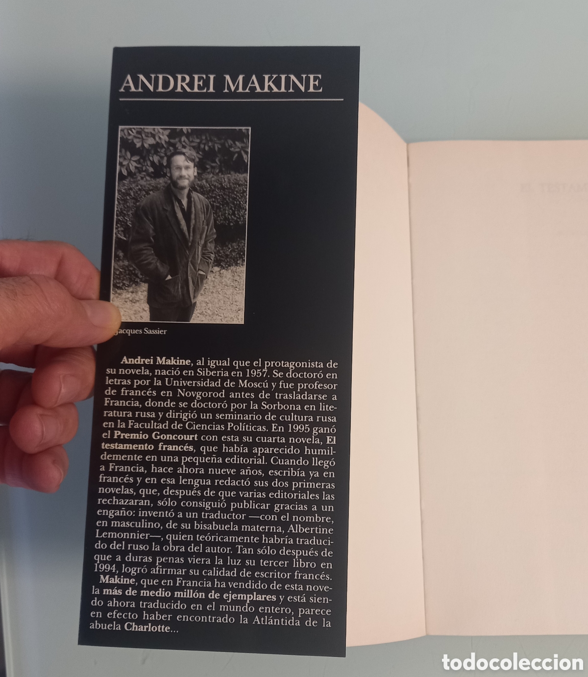 Libros de segunda mano: EL TESTAMENTO FRANC&Eacute;S, MAKINE - Foto 4