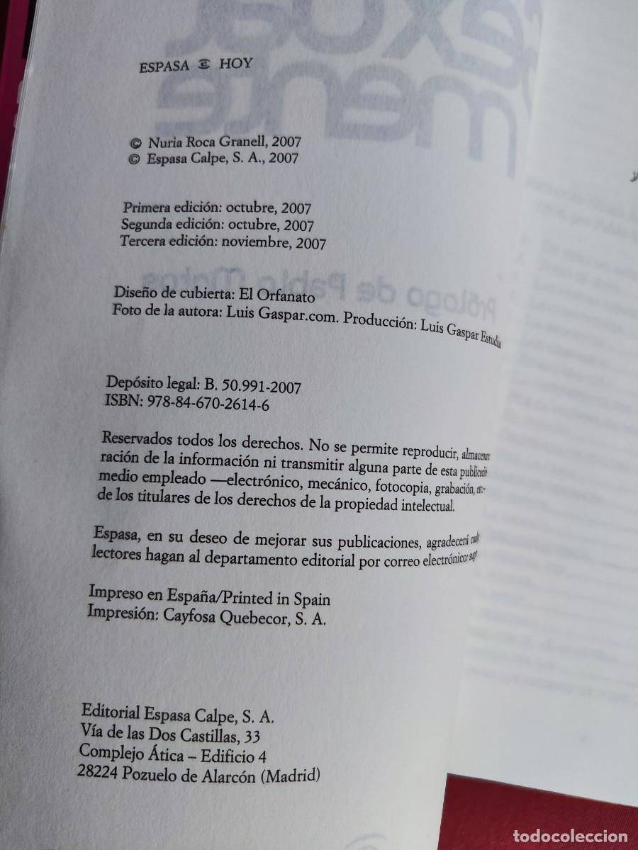 Libros de segunda mano: SEXUAL MENTE - NURIA ROCA - ESPASA. - Foto 3