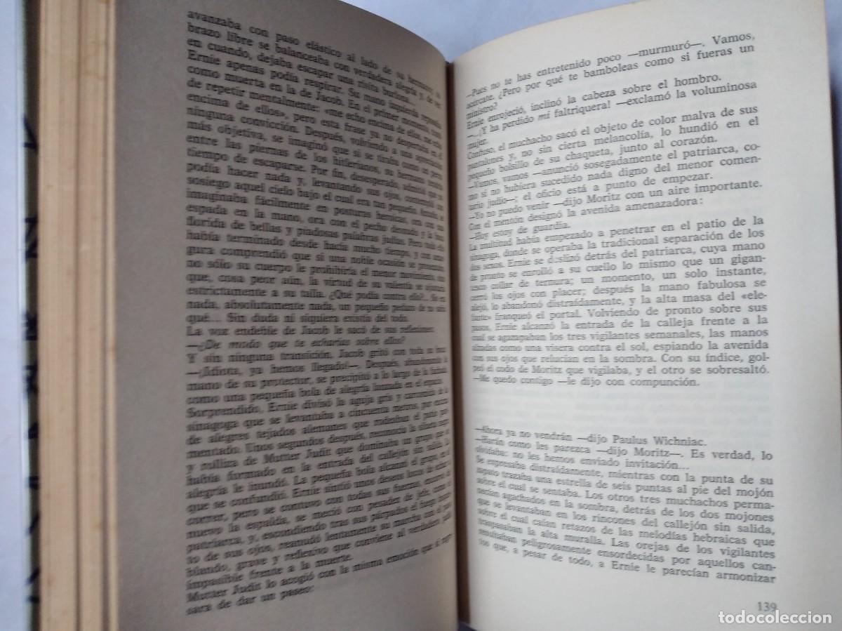 Libros de segunda mano: EL &Uacute;LTIMO JUSTO SCHWARZ BART C&Iacute;RCULO DE LECTORES 1965 - Foto 3