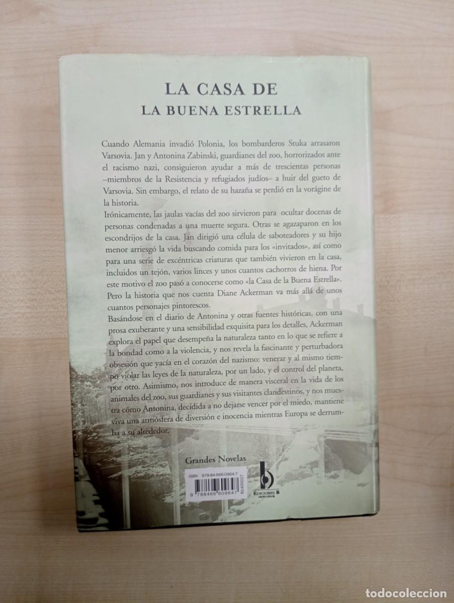 Libros de segunda mano: LA CASA DE LA BUENA ESTRELLA , DIANE ACKERMAN - Foto 3