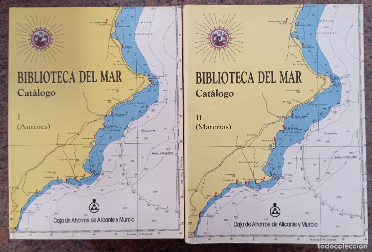 Libros de segunda mano: BIBLIOTECA DEL MAR. CATALOGO - 2 TOMOS - Foto 1