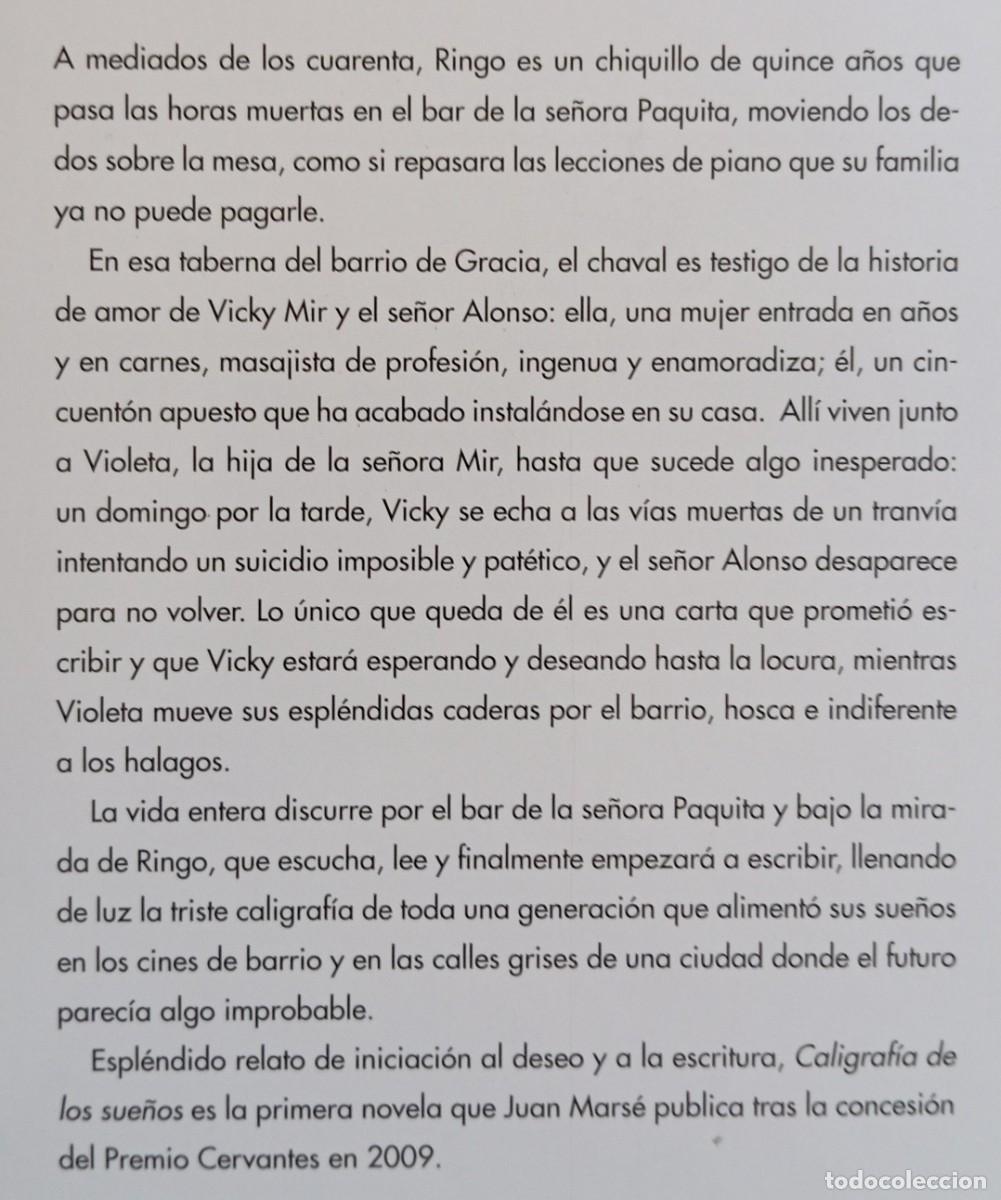 Libros de segunda mano: CALIGRAFIA DE LOS SUE&Ntilde;OS - JUAN MARSE - Foto 2