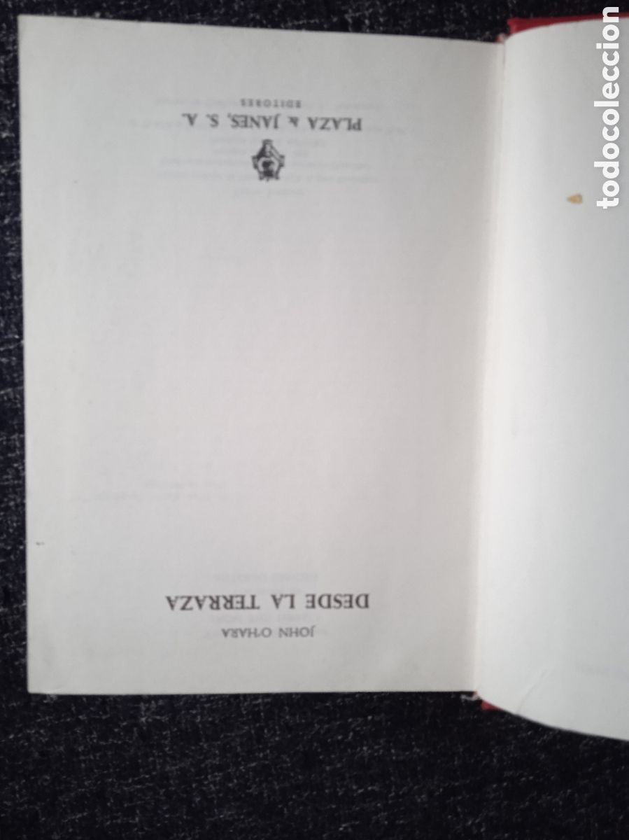 Libros de segunda mano: DESDE LA TERRAZA / JOHN OHARA - Foto 1