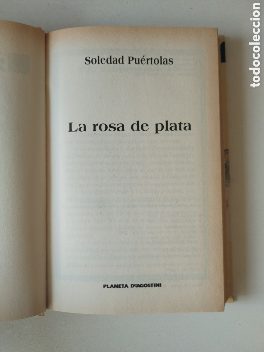 Libros de segunda mano: LA ROSA DE PLATA/SOLEDAD PUERTOLAS - Foto 2