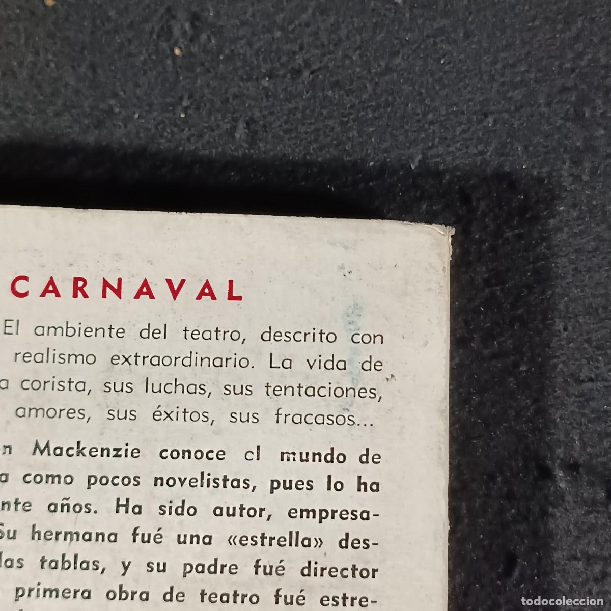 Libros de segunda mano: COMPTON MACKENZIE - CARNAVAL - LIBRO PLAZA / 181 - Foto 7