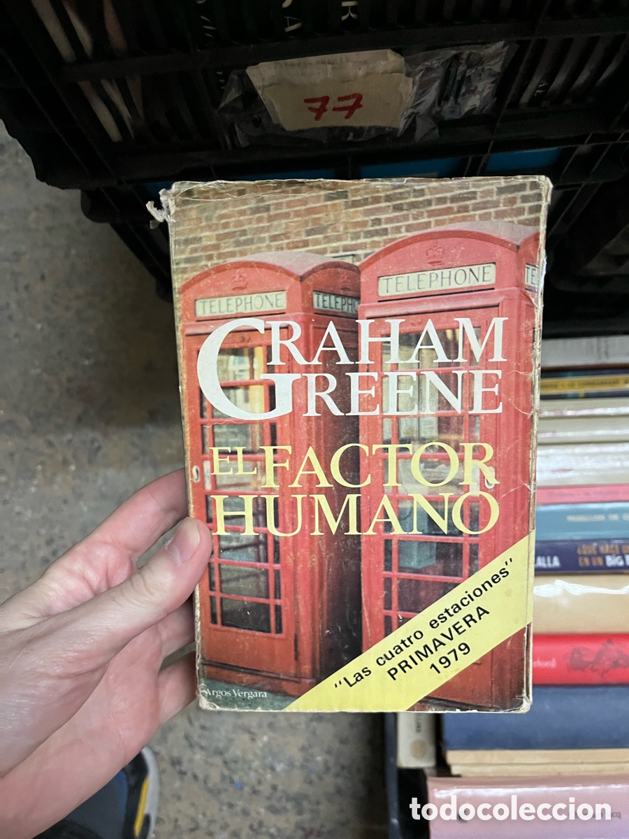 Libros de segunda mano: Caja77 graham greene - el factor humano - Foto 1