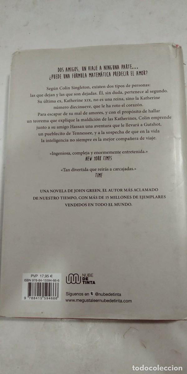 Libros de segunda mano: El teorema Katherine John Green - Foto 2