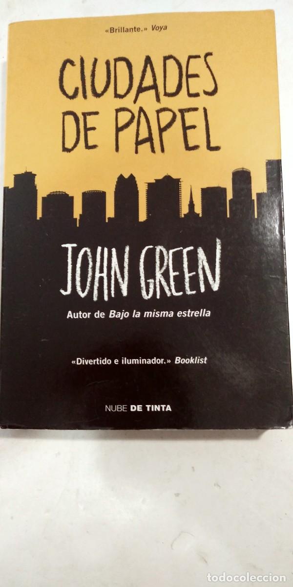 Libros de segunda mano: Ciudades de papel John Green - Foto 1