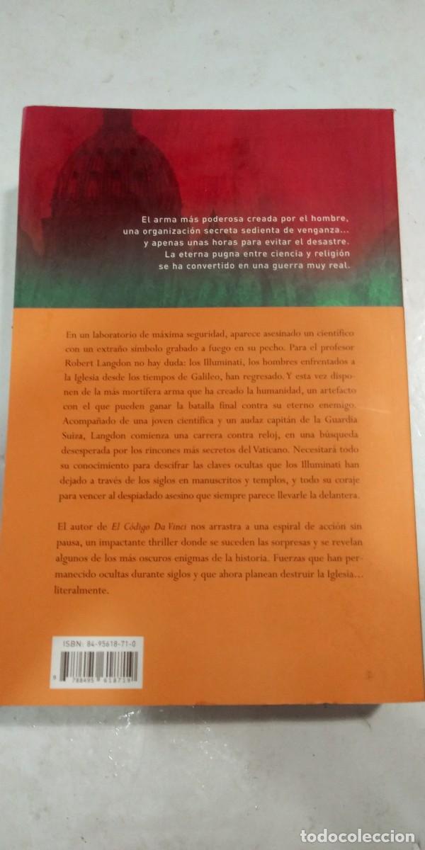 Libros de segunda mano: &Aacute;ngeles y demonios Dan Brown - Foto 2