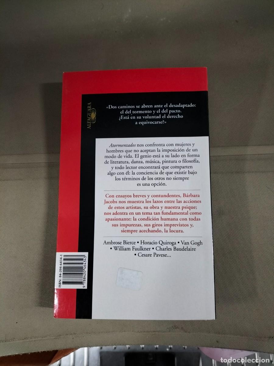 Libros de segunda mano: Atormentados - B&aacute;rbara Jacobs. Alfaguara - Foto 2