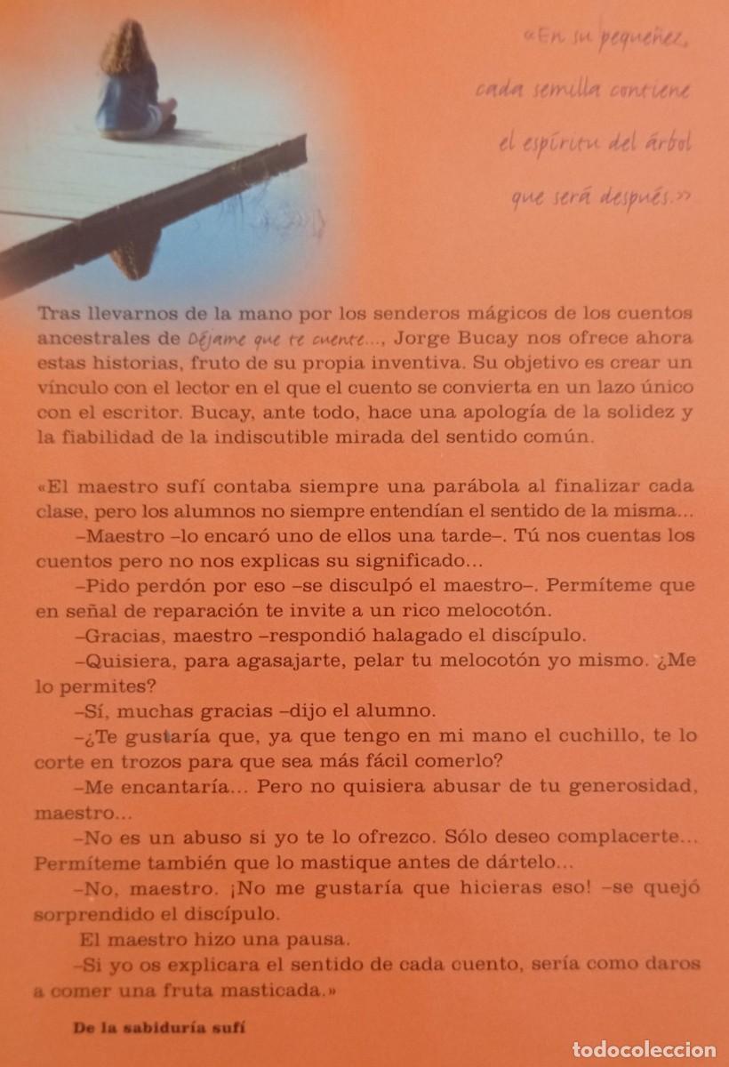 Libros de segunda mano: CUENTOS PARA PENSAR - JORGE BUCAY - Foto 2