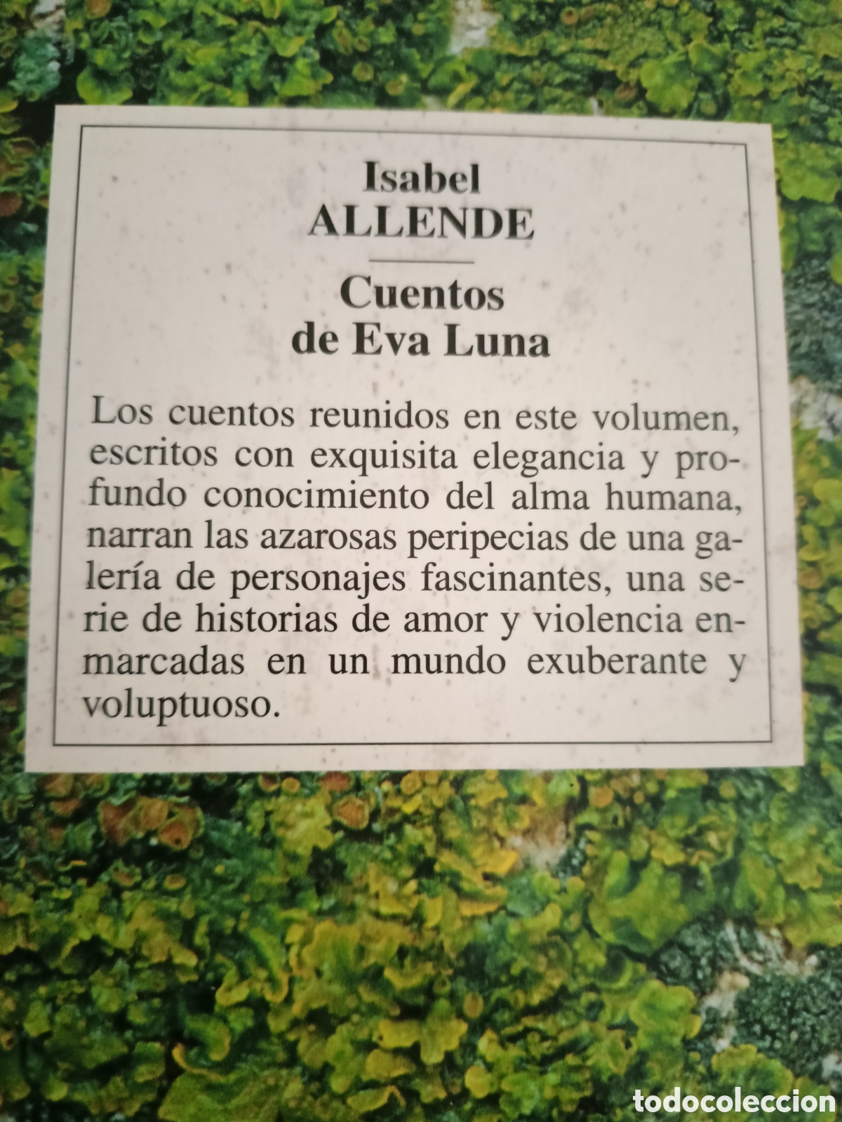 Libros de segunda mano: Cuentos de Eva Luna. Isabel Allende - Foto 2