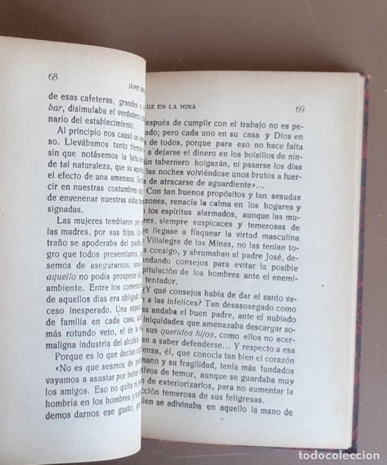 Libros de segunda mano: LUZ EN LA MINA - Jaime Ripoll Lamarca - Foto 3