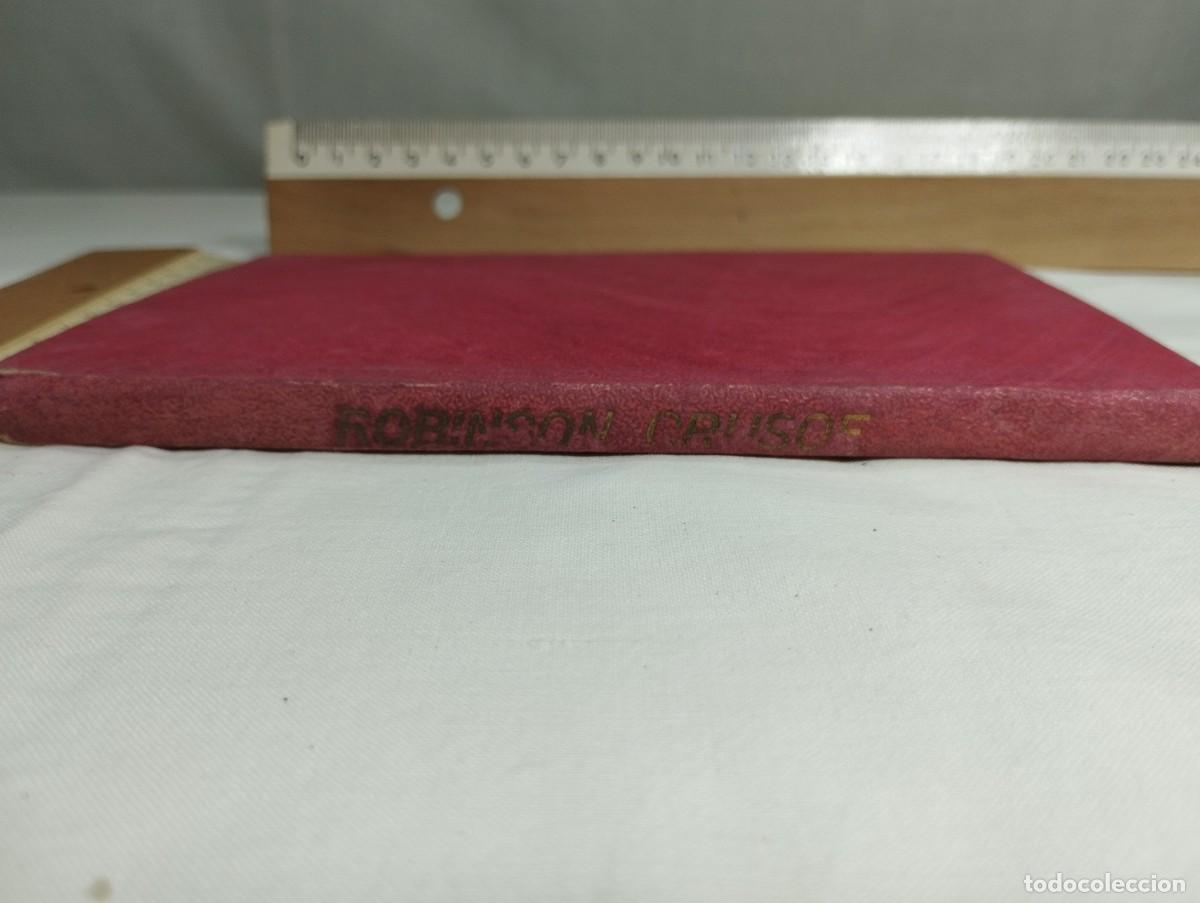 Libros de segunda mano: Robins&oacute;n Crusoe. Colecci&oacute;n Hernando.1947 - Foto 3