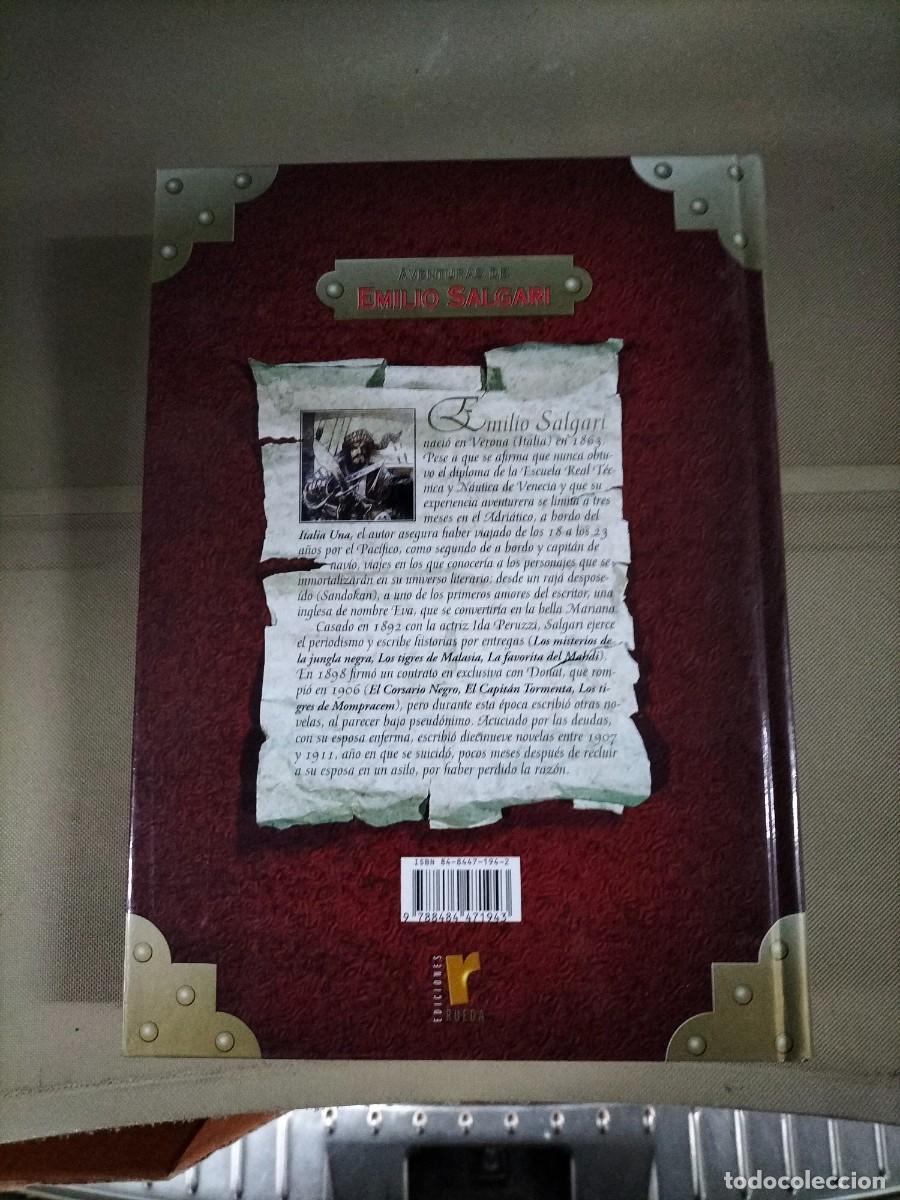 Libros de segunda mano: Sandokan - Emilio Salgari. Rueda - Foto 2