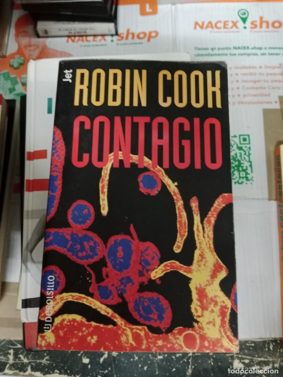 Libros de segunda mano: B-01 LIBRO ROBIN COOK CONTAGIO - Foto 1