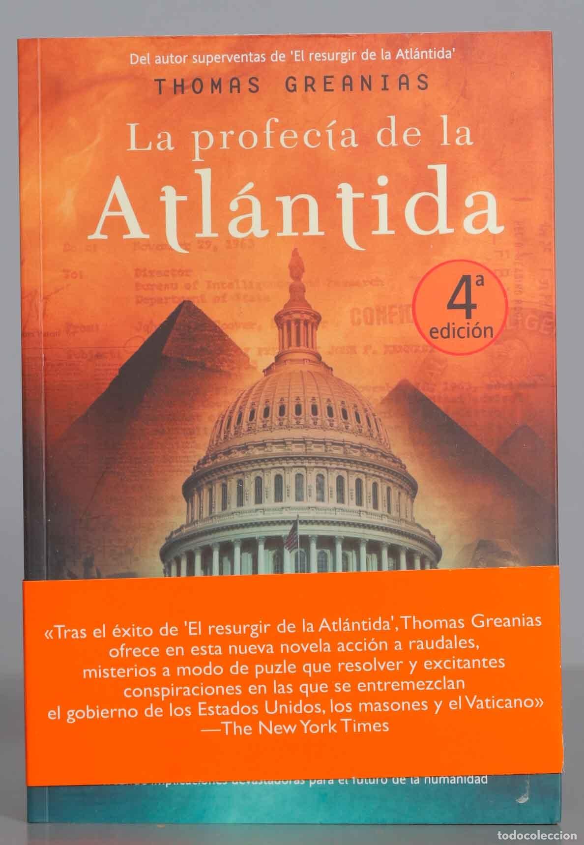 Libros de segunda mano: La profec&iacute;a de la Atl&aacute;ntida. Thomas Greanias - Foto 1