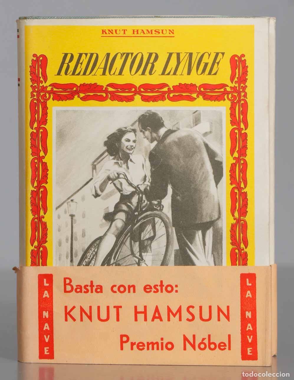 Libros de segunda mano: REDACTOR LYNGE. HAMSUN - Foto 1