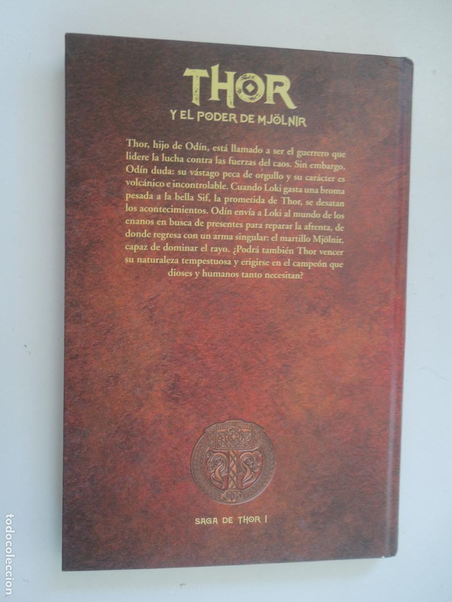 Libros de segunda mano: THOR Y EL PODER DE MJ&Ouml;LNIR - SAGA DE THOR I - GREDOS - RBA EDITORES 2019. - Foto 2