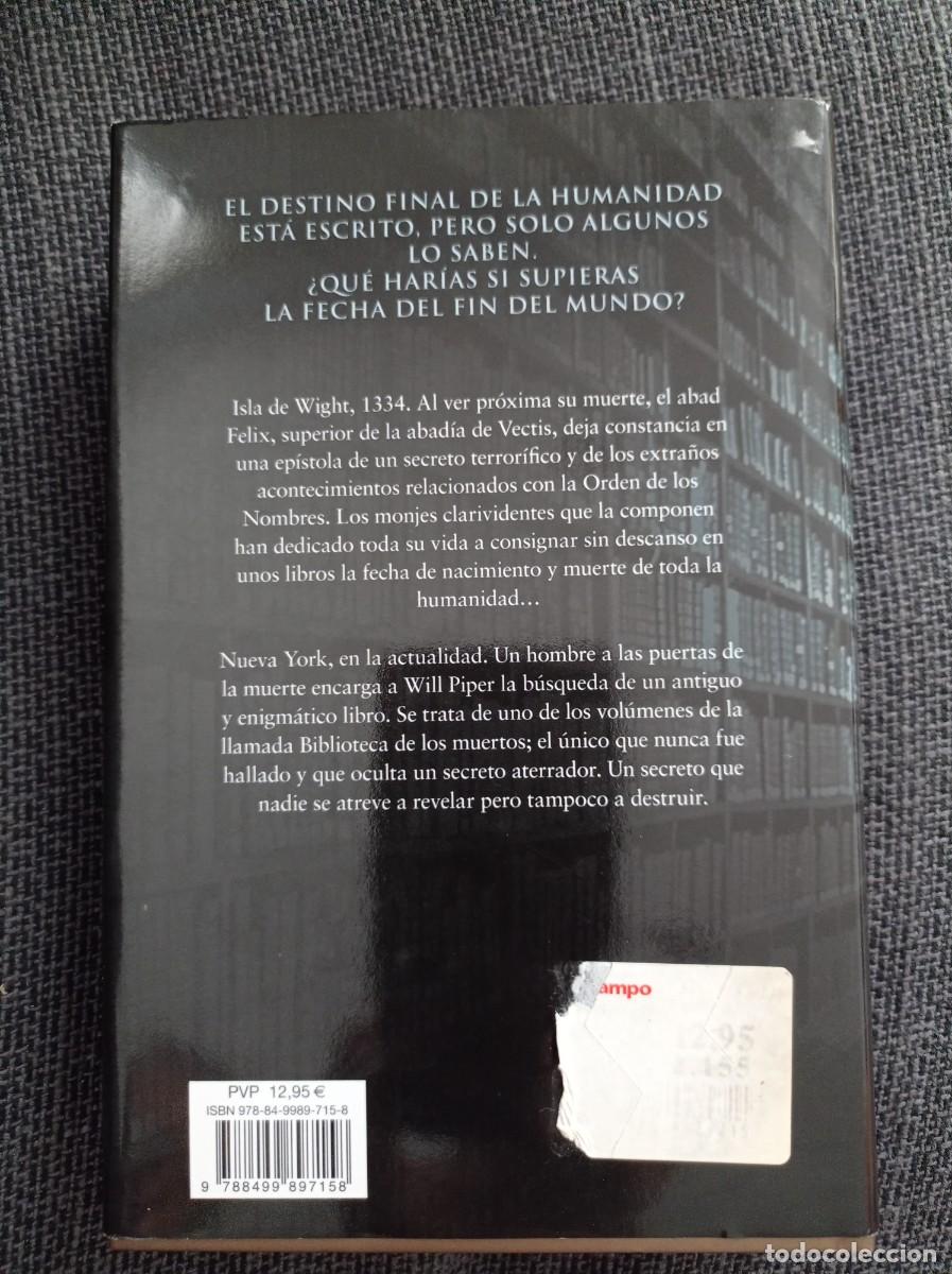 Libros de segunda mano: Libro El libro de las almas. Glenn Cooper. Debolsillo 2012. - Foto 2