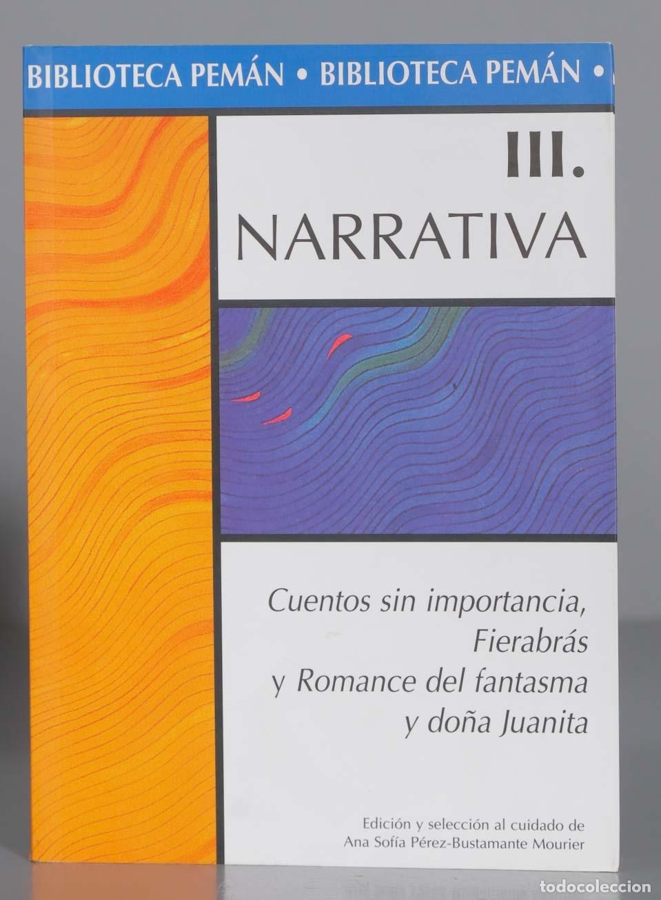 Second hand books: Biblioteca Pem&aacute;n: Narrativa. TOMO III