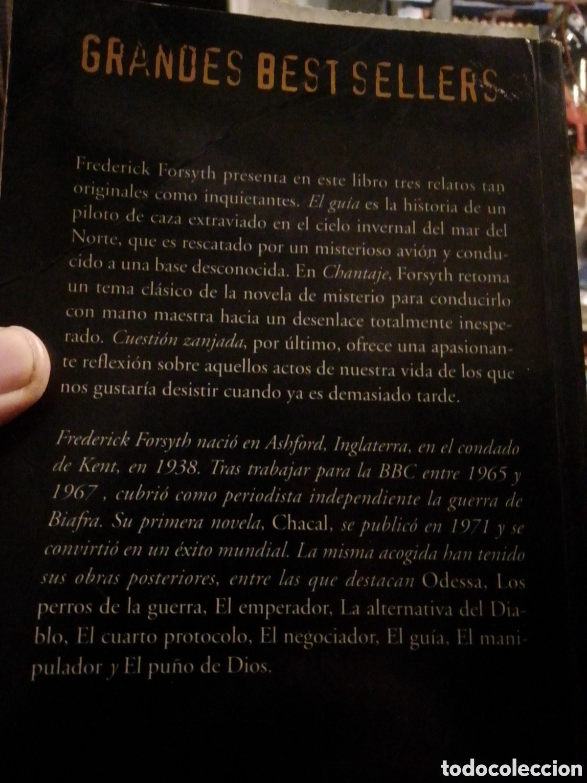 Libros de segunda mano: El gu&iacute;a Frederick Forsyth - Foto 2