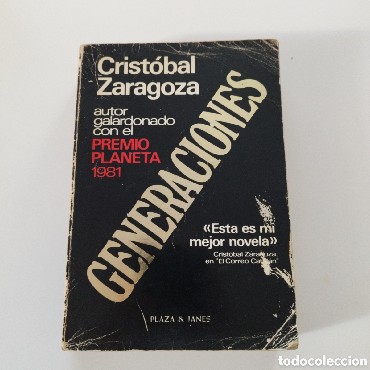 Livros em segunda m&atilde;o: LIBRO / GENERACIONES / CRISTOBAL ZARAGOZA / ED. PLAZA & JANES