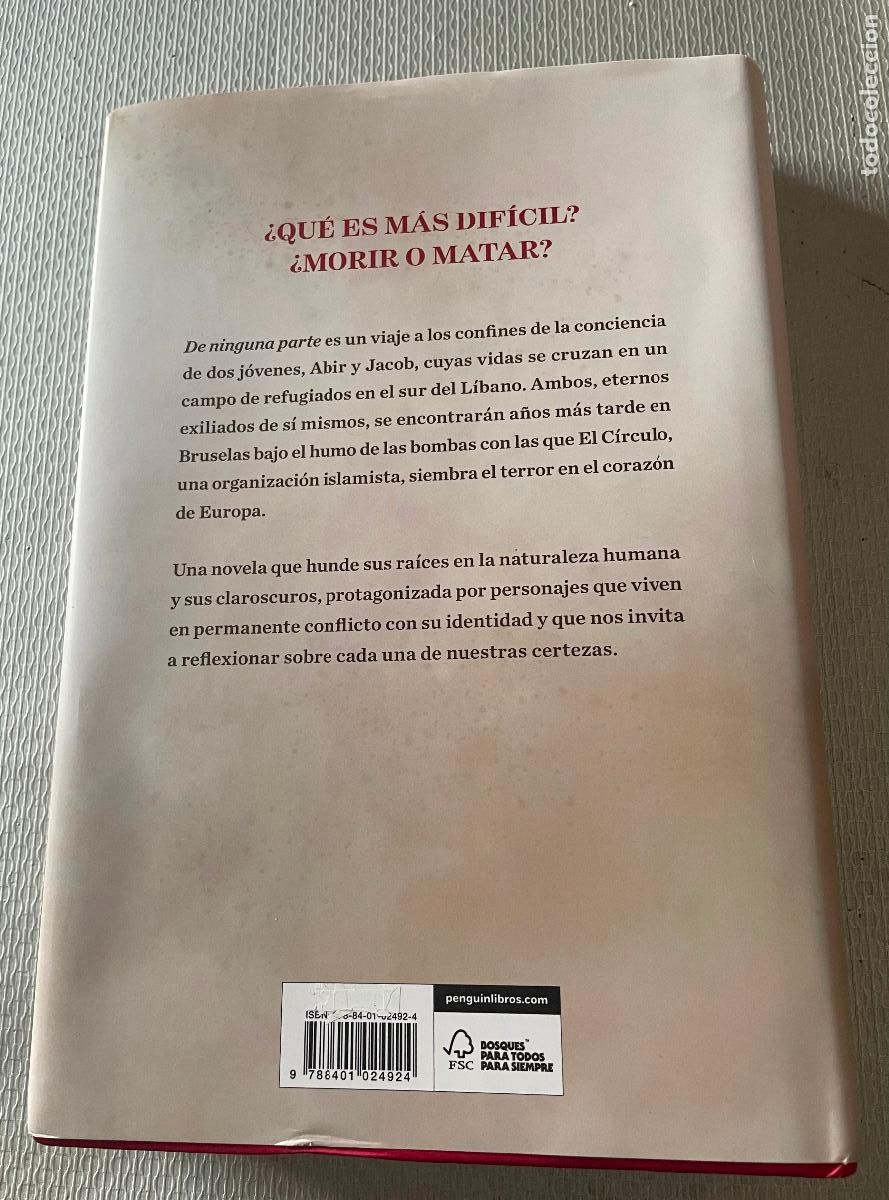 Libros de segunda mano: DE NINGUNA PARTE Julia Navarro - Foto 2