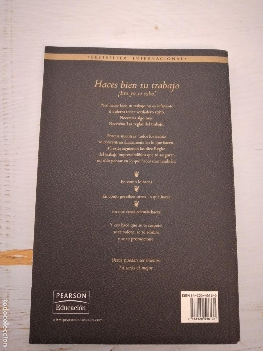 Libros de segunda mano: Libros las reglas del trabajo - Foto 3