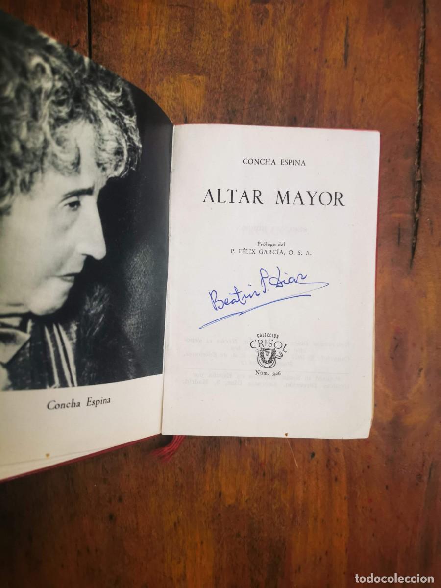 Libros de segunda mano: ESPINA, Concha. Altar mayor - Foto 2