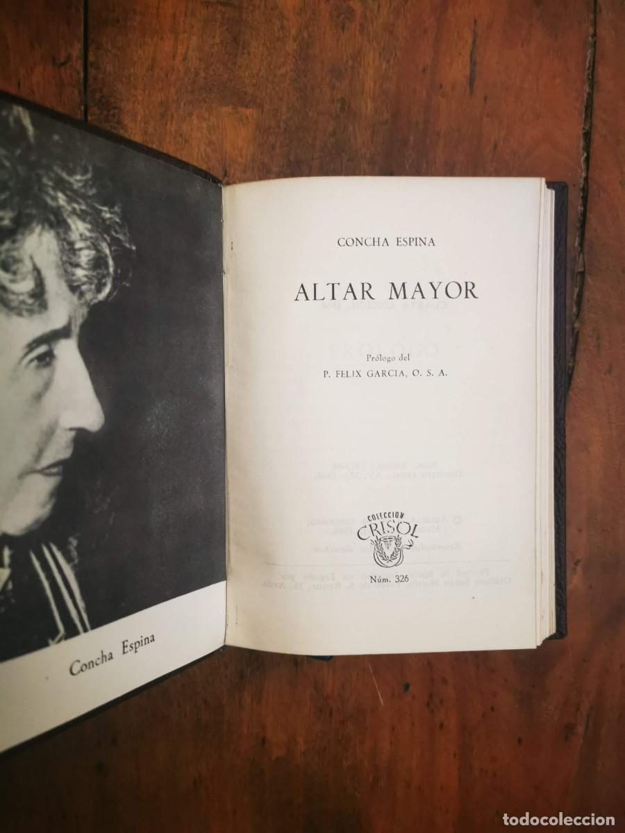 Libros de segunda mano: ESPINA, Concha. Altar mayor - Foto 2